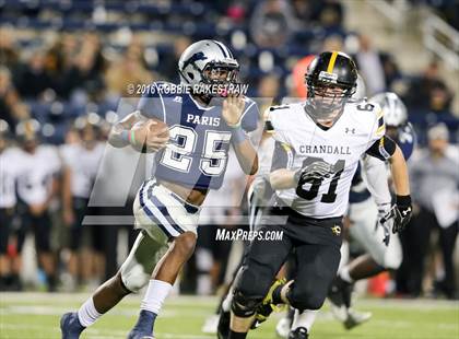 Thumbnail 3 in Crandall vs. Paris (UIL 4A Bi-District Playoff) photogallery.