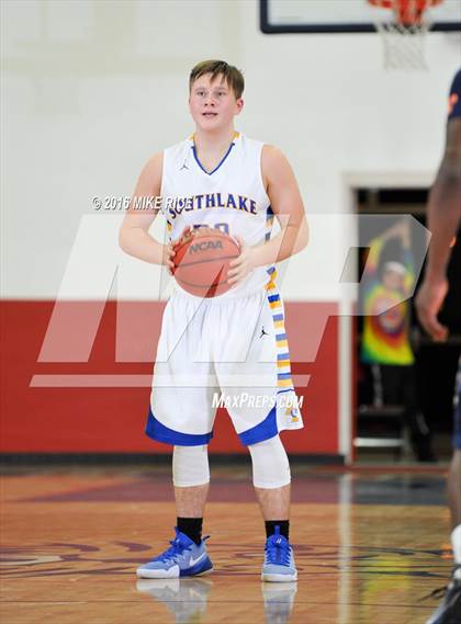 Thumbnail 2 in Fayetteville Academy vs. SouthLake Christian Academy (WNC Holiday Classic) photogallery.