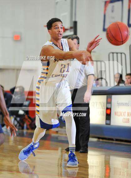 Thumbnail 3 in Fayetteville Academy vs. SouthLake Christian Academy (WNC Holiday Classic) photogallery.