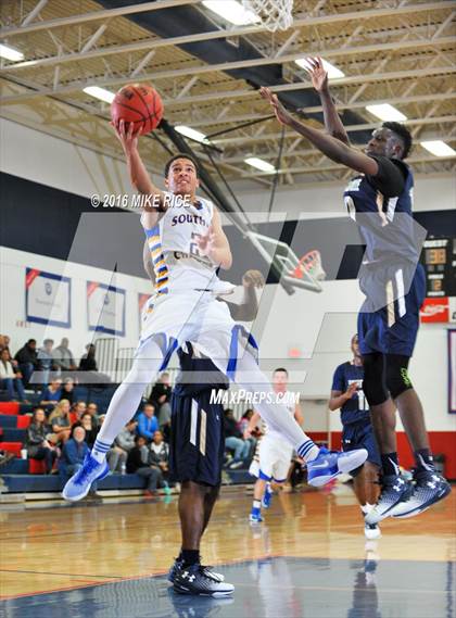 Thumbnail 2 in Fayetteville Academy vs. SouthLake Christian Academy (WNC Holiday Classic) photogallery.