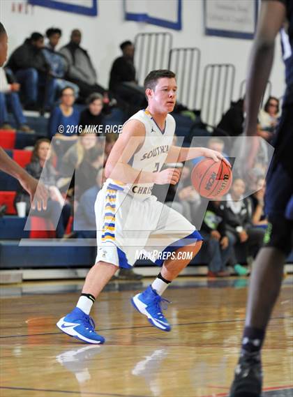 Thumbnail 3 in Fayetteville Academy vs. SouthLake Christian Academy (WNC Holiday Classic) photogallery.