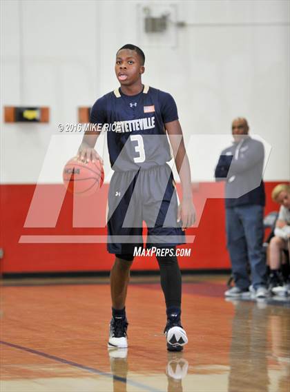 Thumbnail 3 in Fayetteville Academy vs. SouthLake Christian Academy (WNC Holiday Classic) photogallery.