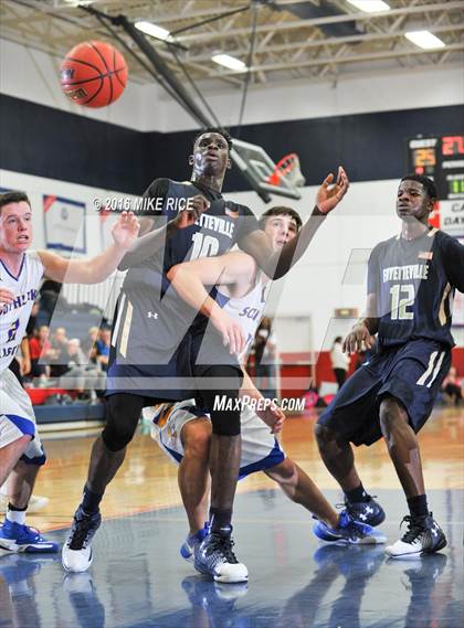Thumbnail 1 in Fayetteville Academy vs. SouthLake Christian Academy (WNC Holiday Classic) photogallery.