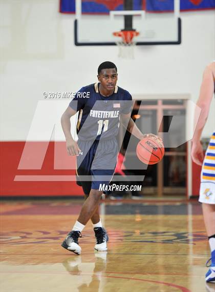 Thumbnail 3 in Fayetteville Academy vs. SouthLake Christian Academy (WNC Holiday Classic) photogallery.