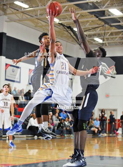 Thumbnail 3 in Fayetteville Academy vs. SouthLake Christian Academy (WNC Holiday Classic) photogallery.