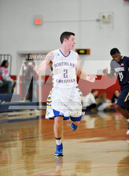 Thumbnail 2 in Fayetteville Academy vs. SouthLake Christian Academy (WNC Holiday Classic) photogallery.