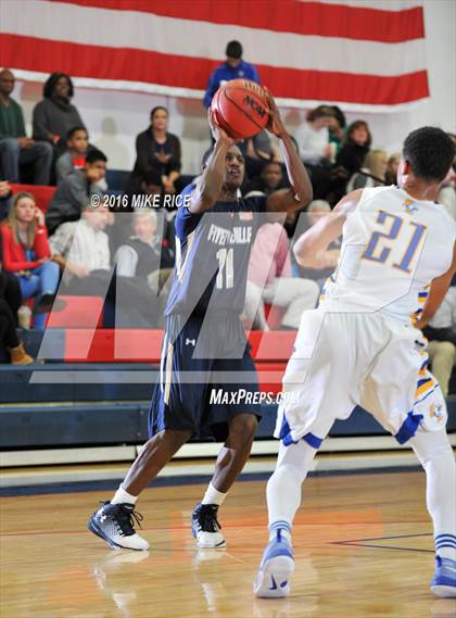 Thumbnail 2 in Fayetteville Academy vs. SouthLake Christian Academy (WNC Holiday Classic) photogallery.