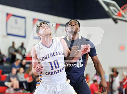 Thumbnail 1 in Fayetteville Academy vs. SouthLake Christian Academy (WNC Holiday Classic) photogallery.