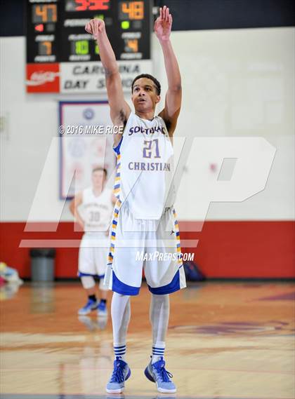 Thumbnail 3 in Fayetteville Academy vs. SouthLake Christian Academy (WNC Holiday Classic) photogallery.