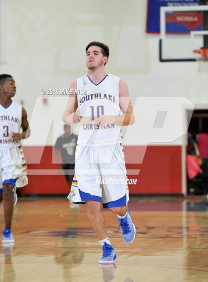 Thumbnail 1 in Fayetteville Academy vs. SouthLake Christian Academy (WNC Holiday Classic) photogallery.