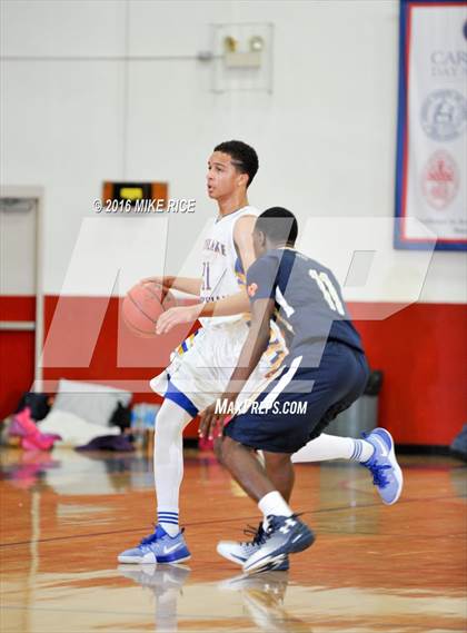 Thumbnail 2 in Fayetteville Academy vs. SouthLake Christian Academy (WNC Holiday Classic) photogallery.