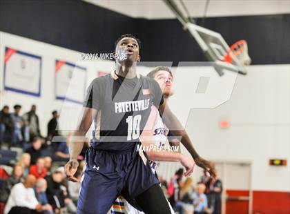 Thumbnail 1 in Fayetteville Academy vs. SouthLake Christian Academy (WNC Holiday Classic) photogallery.