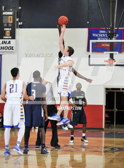 Thumbnail 3 in Fayetteville Academy vs. SouthLake Christian Academy (WNC Holiday Classic) photogallery.
