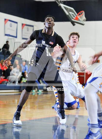 Thumbnail 2 in Fayetteville Academy vs. SouthLake Christian Academy (WNC Holiday Classic) photogallery.