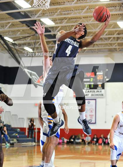 Thumbnail 3 in Fayetteville Academy vs. SouthLake Christian Academy (WNC Holiday Classic) photogallery.