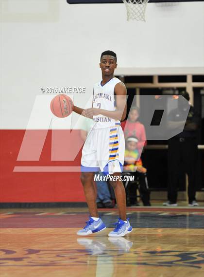 Thumbnail 2 in Fayetteville Academy vs. SouthLake Christian Academy (WNC Holiday Classic) photogallery.