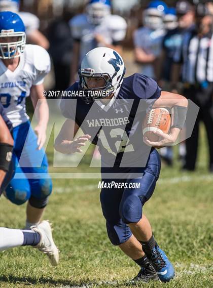 Thumbnail 3 in Loyalton vs. Mercy photogallery.