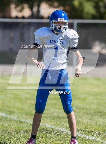Thumbnail 3 in Loyalton vs. Mercy photogallery.