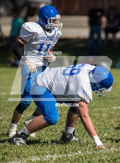 Thumbnail 3 in Loyalton vs. Mercy photogallery.