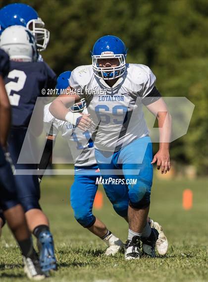 Thumbnail 1 in Loyalton vs. Mercy photogallery.