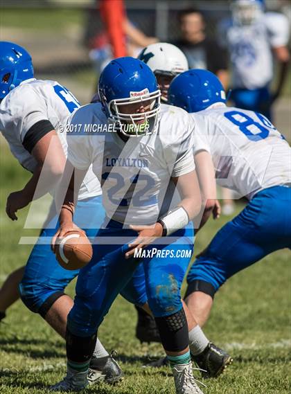 Thumbnail 3 in Loyalton vs. Mercy photogallery.