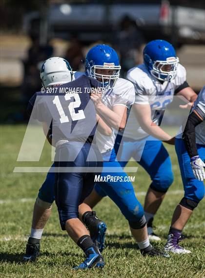 Thumbnail 1 in Loyalton vs. Mercy photogallery.