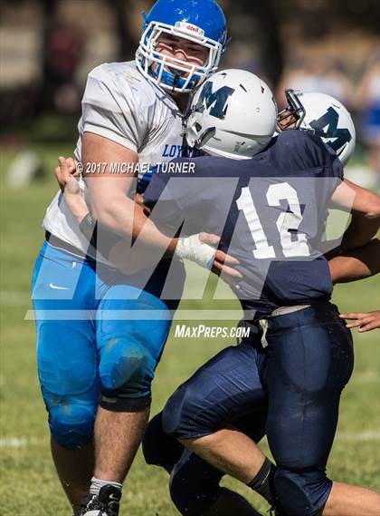 Thumbnail 2 in Loyalton vs. Mercy photogallery.