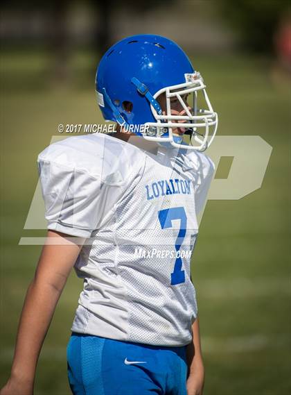 Thumbnail 1 in Loyalton vs. Mercy photogallery.
