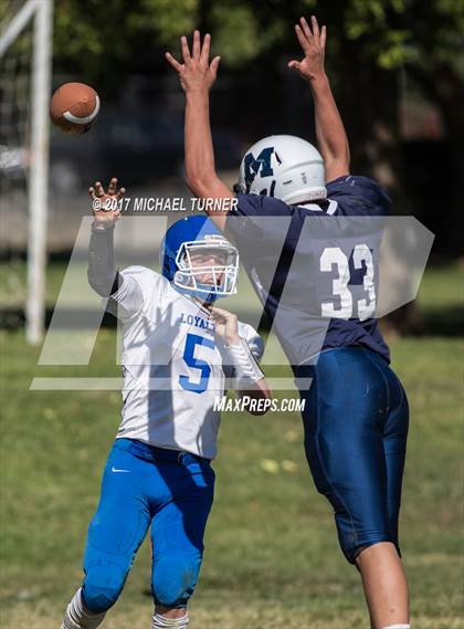 Thumbnail 1 in Loyalton vs. Mercy photogallery.