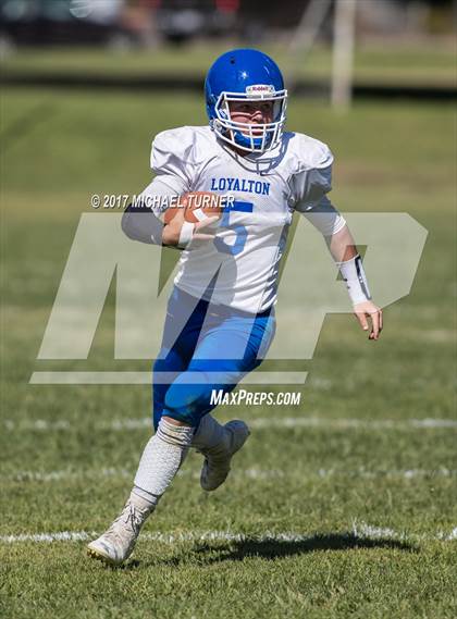 Thumbnail 2 in Loyalton vs. Mercy photogallery.