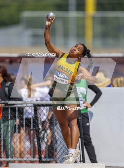 Thumbnail 1 in Class 2 Shot Put (MSHSAA State Championship) photogallery.