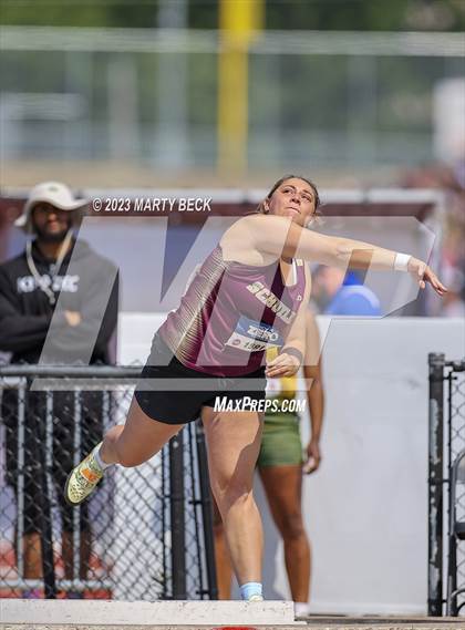 Thumbnail 2 in Class 2 Shot Put (MSHSAA State Championship) photogallery.