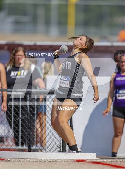 Thumbnail 3 in Class 2 Shot Put (MSHSAA State Championship) photogallery.
