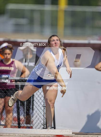 Thumbnail 2 in Class 2 Shot Put (MSHSAA State Championship) photogallery.