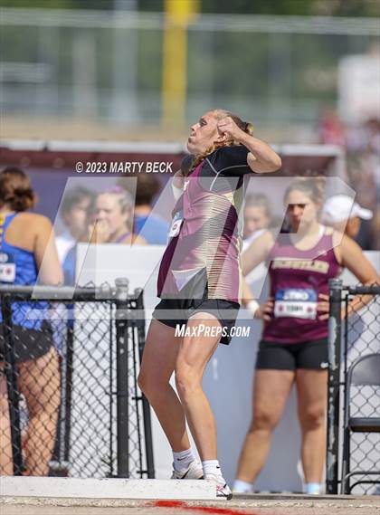 Thumbnail 2 in Class 2 Shot Put (MSHSAA State Championship) photogallery.
