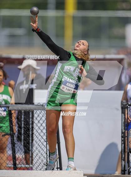 Thumbnail 3 in Class 2 Shot Put (MSHSAA State Championship) photogallery.