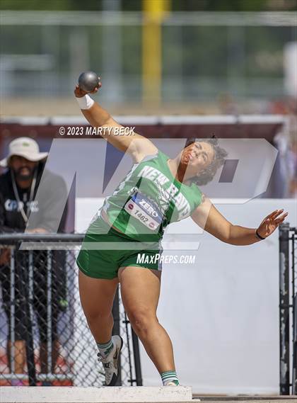 Thumbnail 3 in Class 2 Shot Put (MSHSAA State Championship) photogallery.