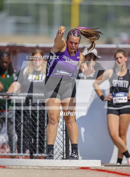 Thumbnail 2 in Class 2 Shot Put (MSHSAA State Championship) photogallery.