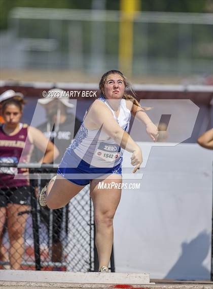 Thumbnail 3 in Class 2 Shot Put (MSHSAA State Championship) photogallery.