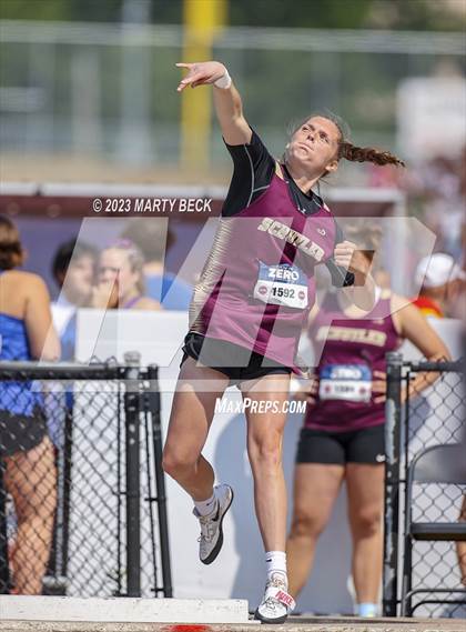 Thumbnail 2 in Class 2 Shot Put (MSHSAA State Championship) photogallery.
