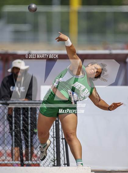 Thumbnail 1 in Class 2 Shot Put (MSHSAA State Championship) photogallery.