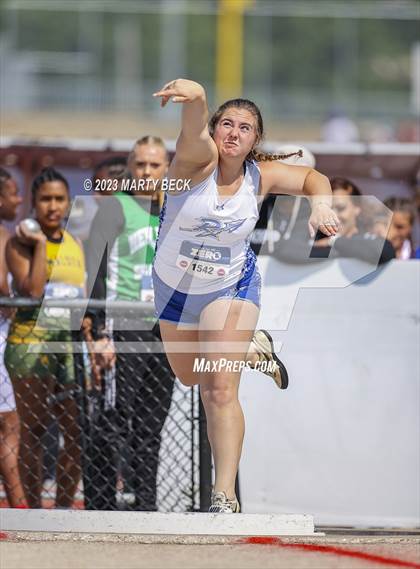 Thumbnail 3 in Class 2 Shot Put (MSHSAA State Championship) photogallery.