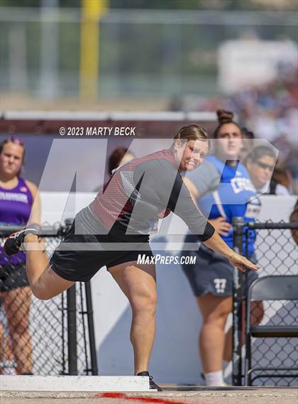 Thumbnail 3 in Class 2 Shot Put (MSHSAA State Championship) photogallery.
