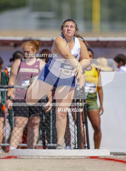 Thumbnail 2 in Class 2 Shot Put (MSHSAA State Championship) photogallery.