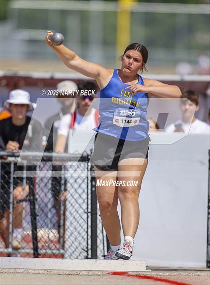 Thumbnail 1 in Class 2 Shot Put (MSHSAA State Championship) photogallery.