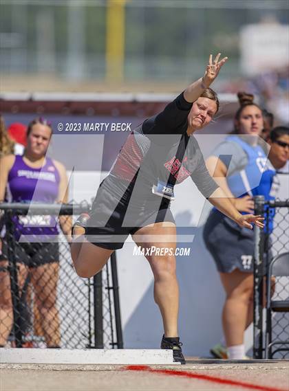 Thumbnail 1 in Class 2 Shot Put (MSHSAA State Championship) photogallery.