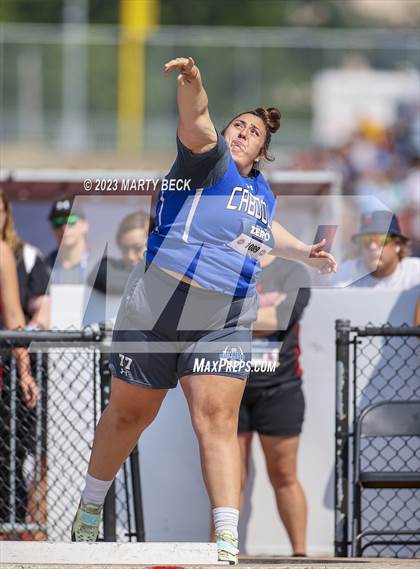 Thumbnail 3 in Class 2 Shot Put (MSHSAA State Championship) photogallery.