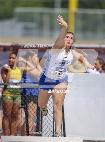 Thumbnail 3 in Class 2 Shot Put (MSHSAA State Championship) photogallery.