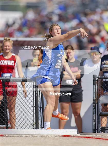 Thumbnail 2 in Class 2 Shot Put (MSHSAA State Championship) photogallery.