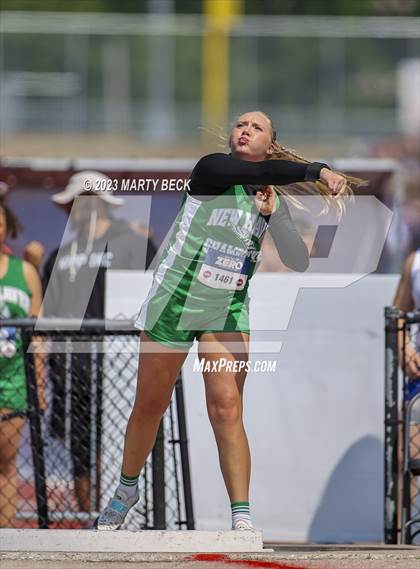 Thumbnail 2 in Class 2 Shot Put (MSHSAA State Championship) photogallery.